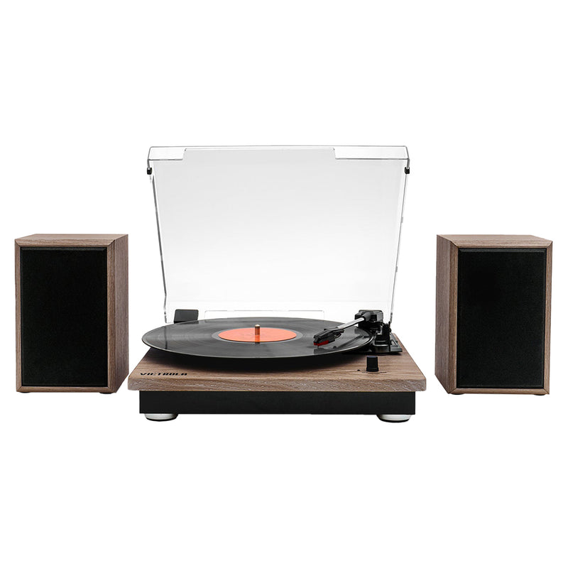 Victrola The Montauk Turntable - Oak | VM-135-OAK-INT from Victrola - DID Electrical