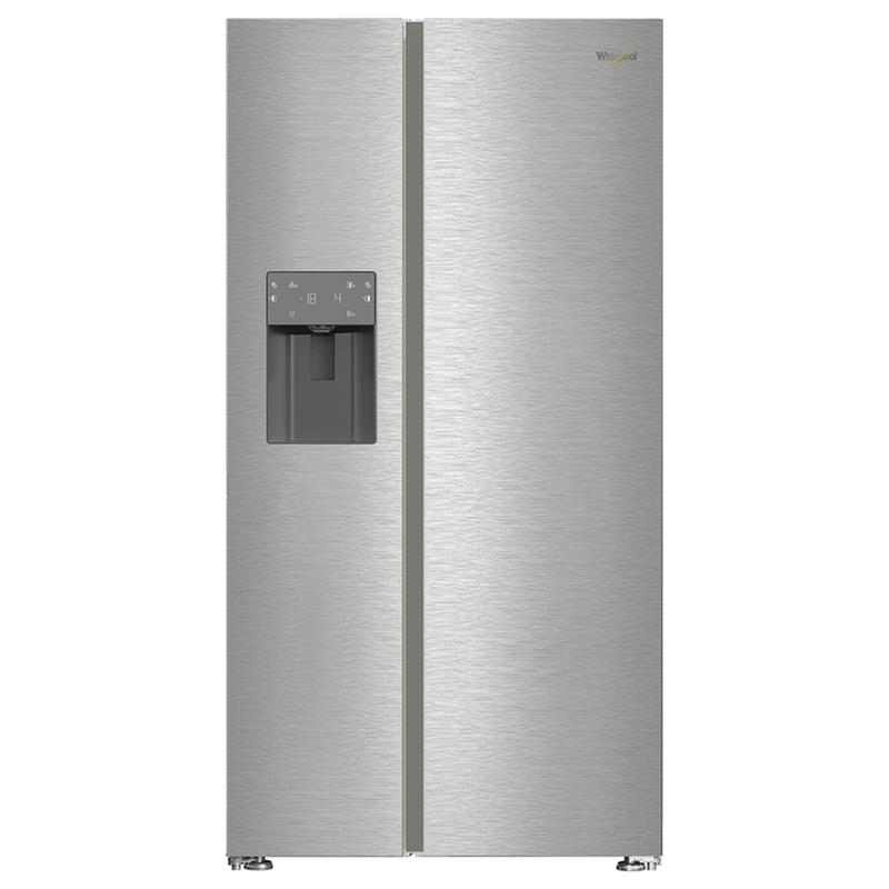 Whirlpool 578L Frost Free American Fridge Freezer - Pearl Inox | WHG26573WX4UK from Whirlpool - DID Electrical