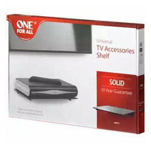 One For All Universal Accessories Shelf - Black | WM5311 from One For All - DID Electrical