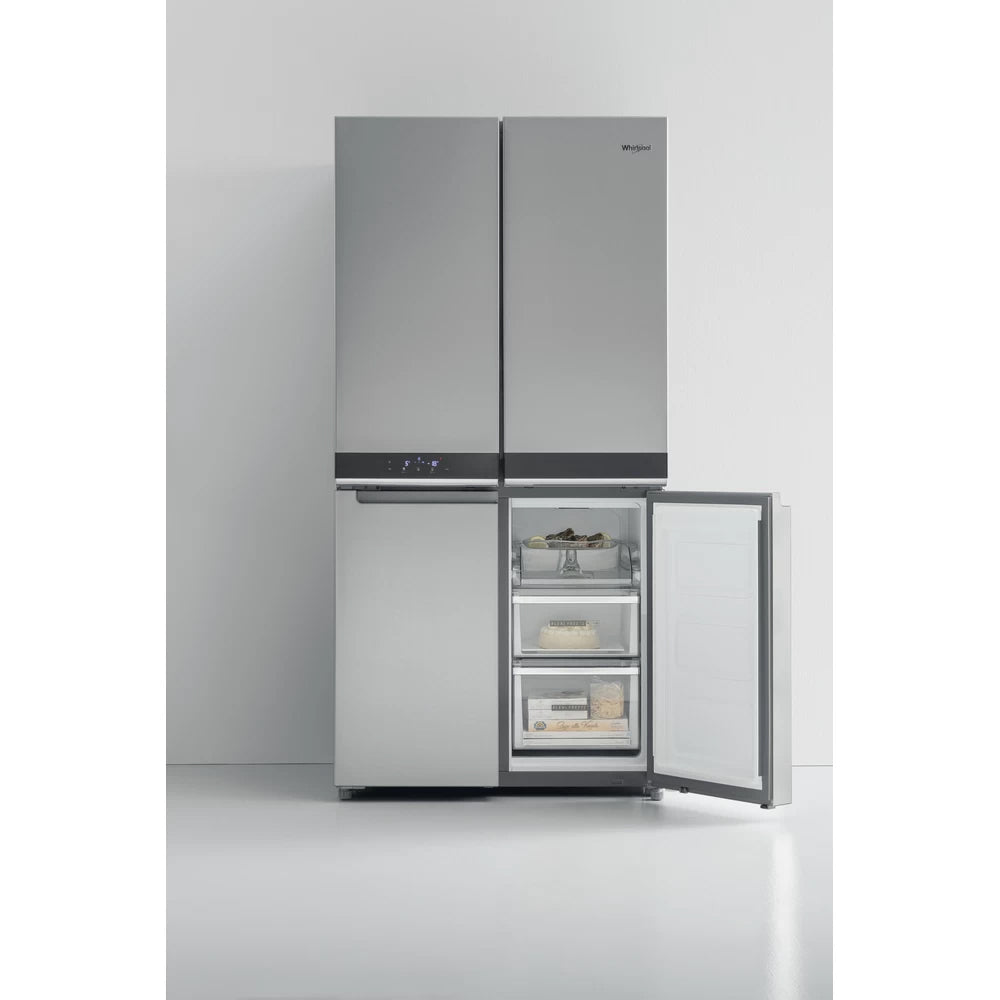 Whirlpool 594L Frost Free Freestanding American Fridge Freezer - Stainless Steel | WQ9 B2L G from Whirlpool - DID Electrical