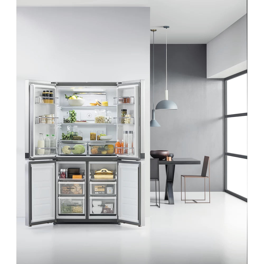 Whirlpool 594L Frost Free Freestanding American Fridge Freezer - Stainless Steel | WQ9 B2L G from Whirlpool - DID Electrical
