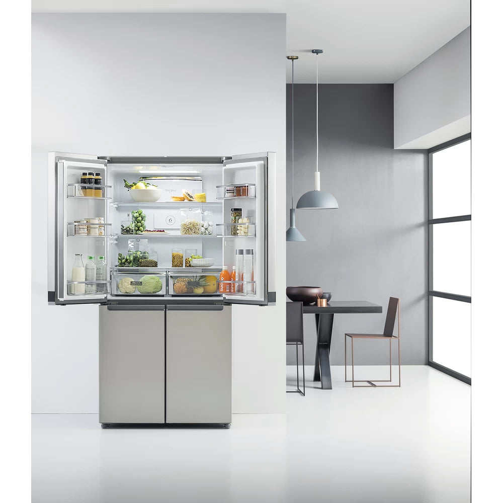 Whirlpool 594L Frost Free Freestanding American Fridge Freezer - Stainless Steel | WQ9 B2L G from Whirlpool - DID Electrical