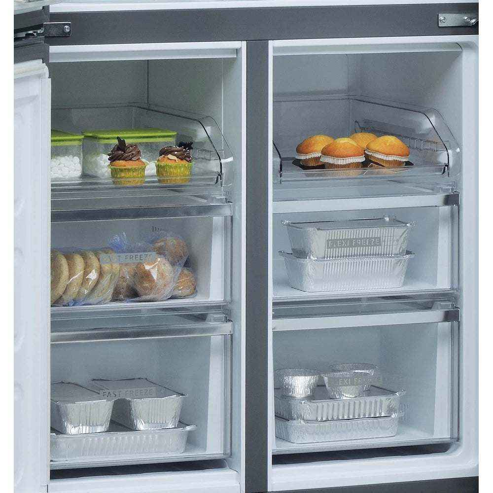 Whirlpool 594L Frost Free Freestanding American Fridge Freezer - Stainless Steel | WQ9 B2L G from Whirlpool - DID Electrical