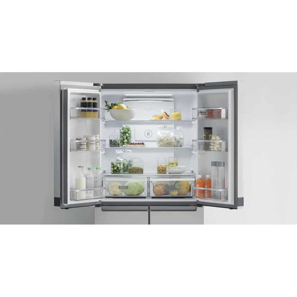 Whirlpool 594L Frost Free Freestanding American Fridge Freezer - Stainless Steel | WQ9 B2L G from Whirlpool - DID Electrical