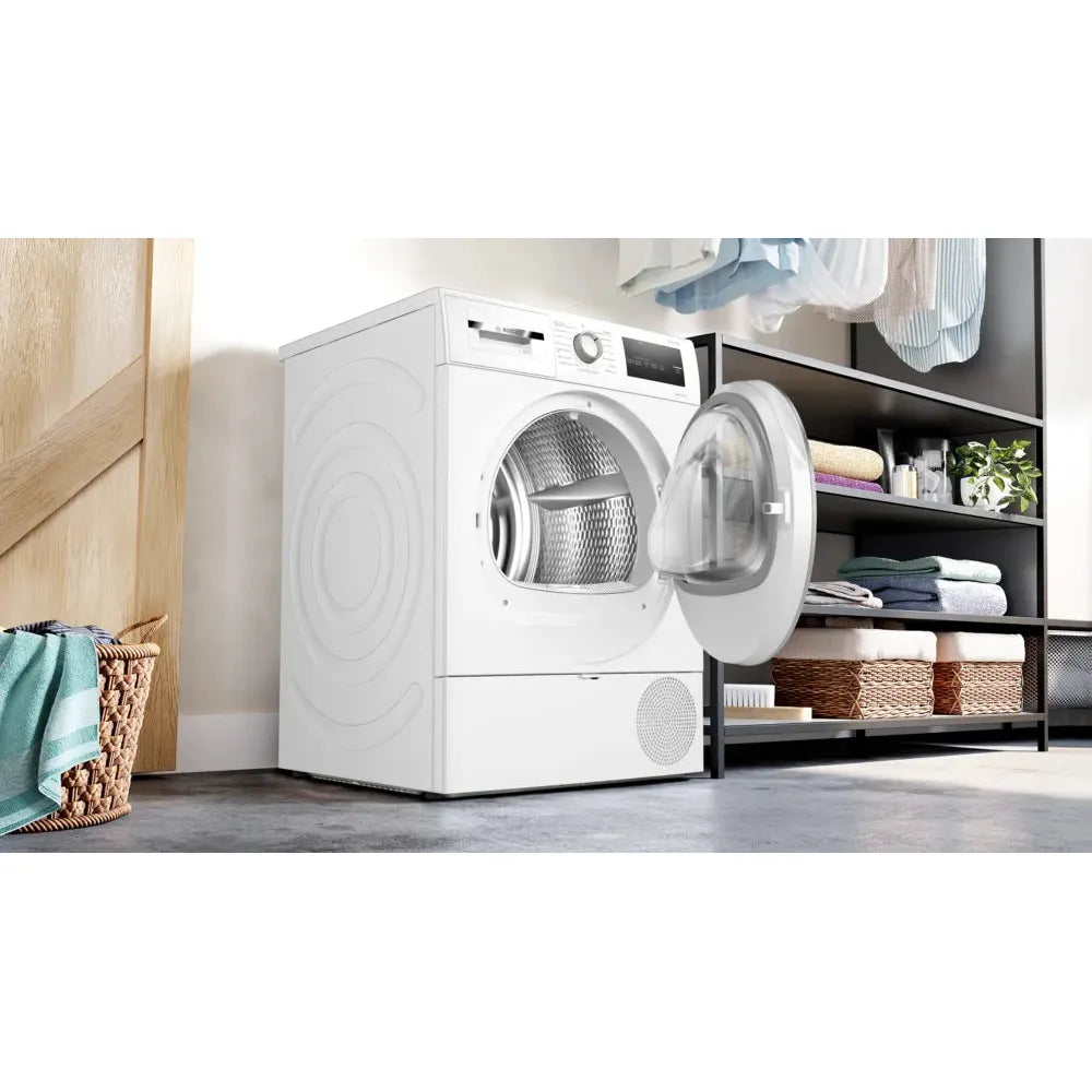 Bosch Series 4 8KG Freestanding Heat Pump Tumble Dryer - White | WTH85224GB from Bosch - DID Electrical