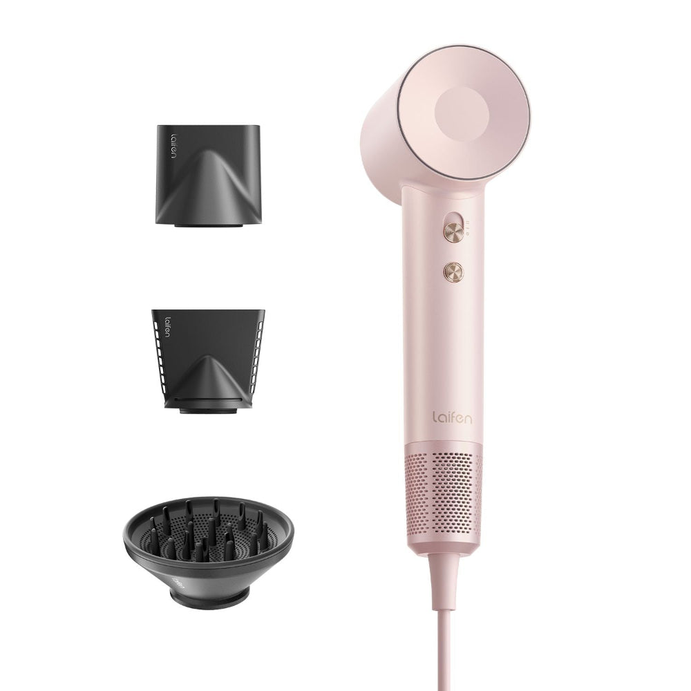 Laifen Swift Special Hair Dryer with 3 Nozzles - Pink | 031135 from Laifen - DID Electrical
