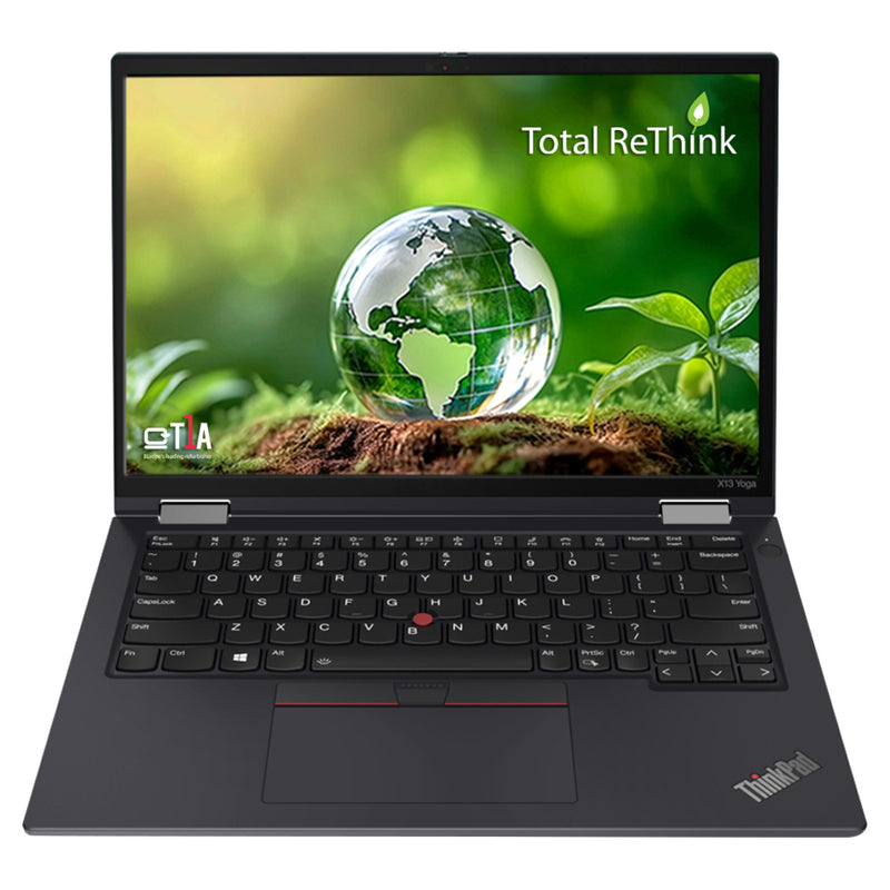 Total ReThink Refurbished Lenovo ThinkPad X13 Yoga Gen 1 Intel Core i5 13.3" 16GB/256GB Laptop - Black | X13-UK-T103 from Total ReThink - DID Electrical