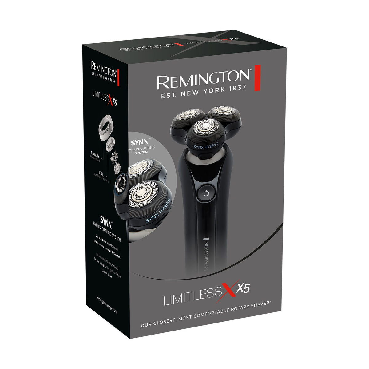 Remington X5 Limitless X Rotary Shaver - Black | XR1755X5 from Remington - DID Electrical