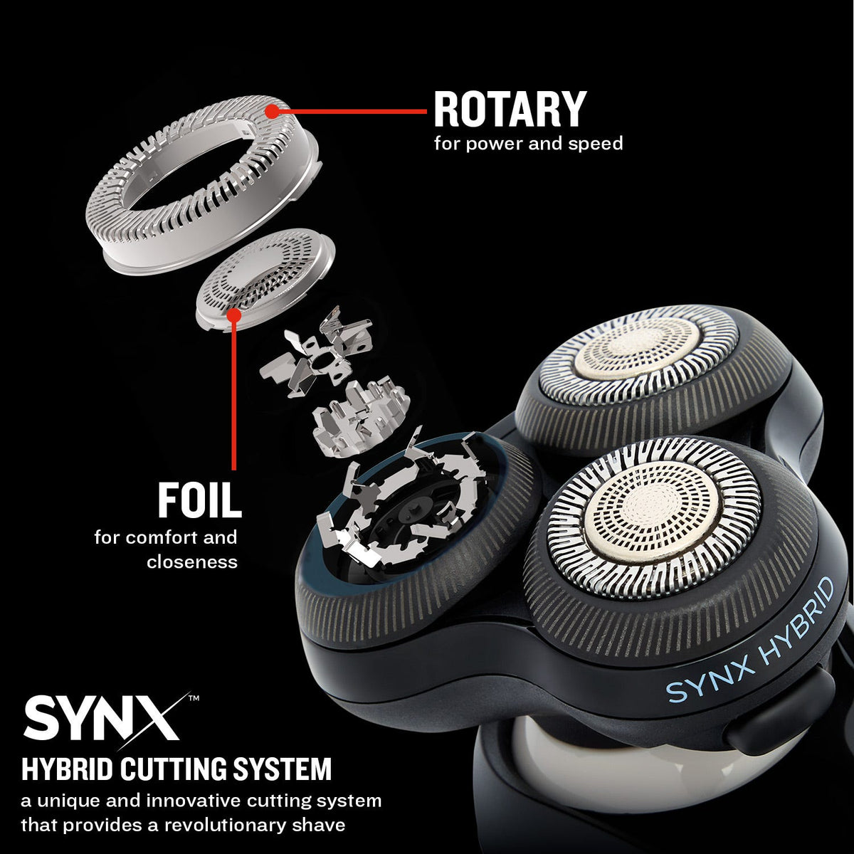 Remington X5 Limitless X Rotary Shaver - Black | XR1755X5 from Remington - DID Electrical