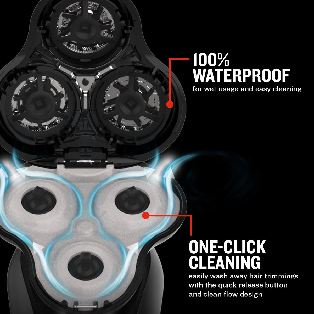 Remington X5 Limitless X Rotary Shaver - Black | XR1755X5 from Remington - DID Electrical