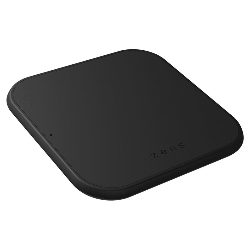 Zens Slim Line Fast Wireless Charger - Black | ZESC12B/00 from Zens - DID Electrical