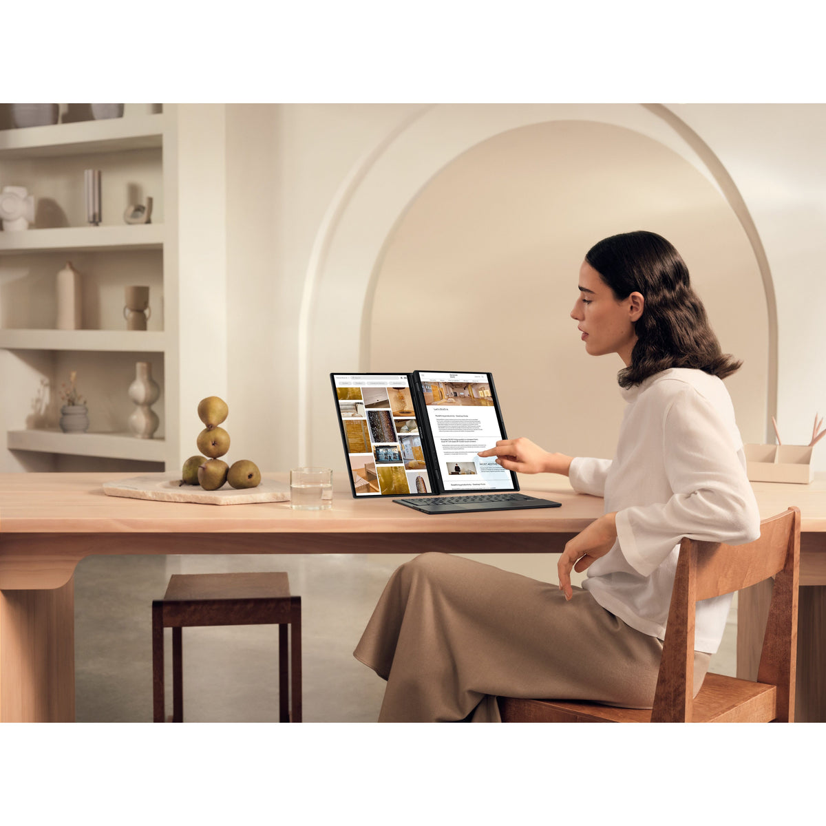 Asus Zenbook Duo Intel Core Ultra 9 14" 32GB/2TB Laptop - Grey | UX8406CA-PZ134W from Asus - DID Electrical