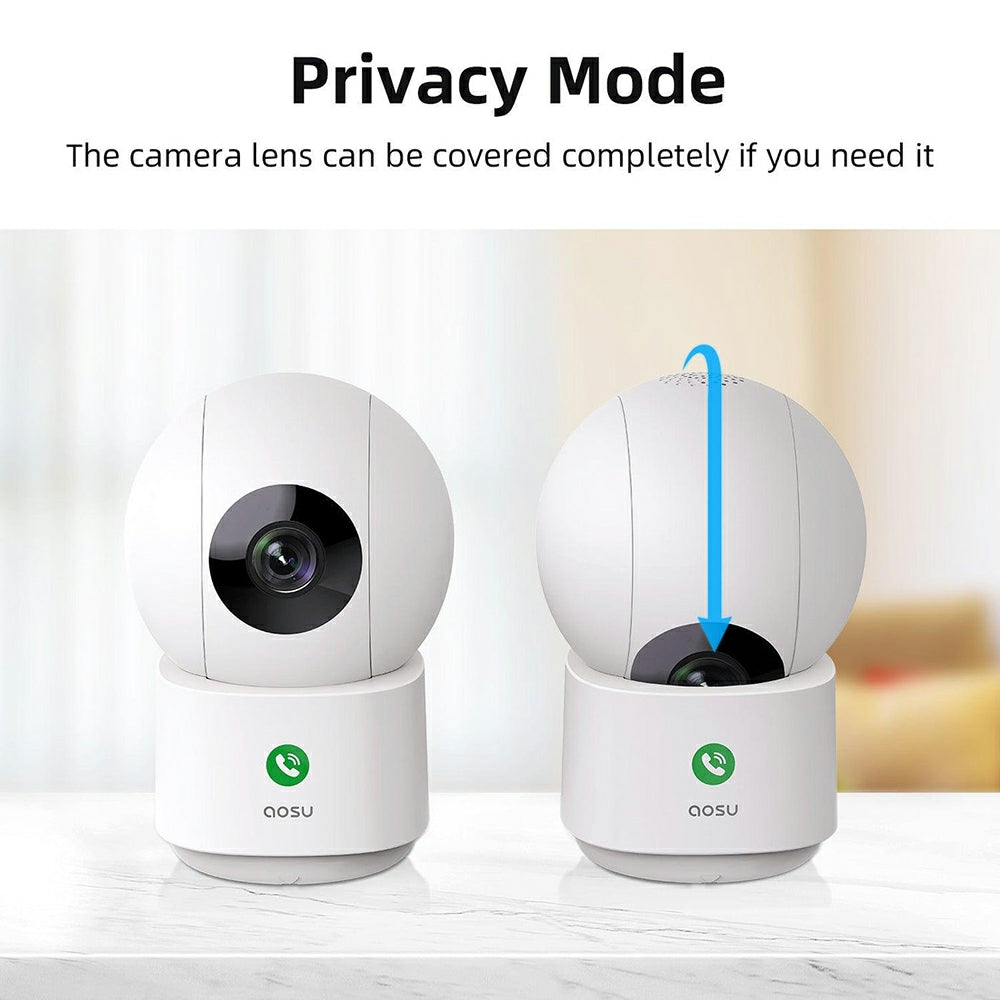 Aosu P1 Pro Indoor Camera - White | c2p from Aosu - DID Electrical