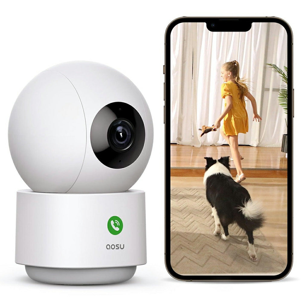 Aosu P1 Pro Indoor Camera - White | c2p from Aosu - DID Electrical