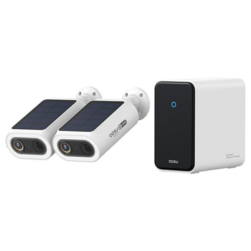Aosu P1 Max 4K Solar Camera with HomeCortex System - White | c8s-2h from Aosu - DID Electrical