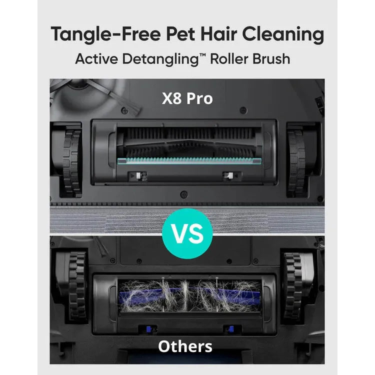 Eufy Clean X8 Pro Robot Vacuum- Black | T2266V11 from Eufy - DID Electrical