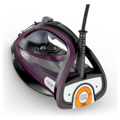 Tefal Ultimate Pure FV9830 3000W Steam Generator Iron - Black & Purple | FV9830G0 from DID Electrical - guaranteed Irish, guaranteed quality service. (6890839113916)