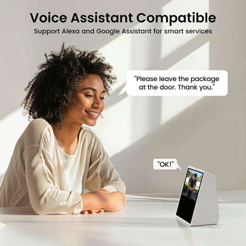 Aosu SE Video Doorbell - White | v8e from Aosu - DID Electrical