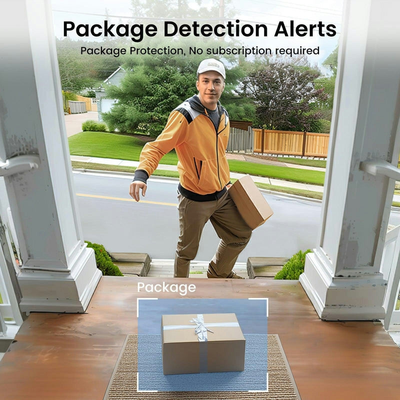 Aosu SE Video Doorbell - White | v8e from Aosu - DID Electrical