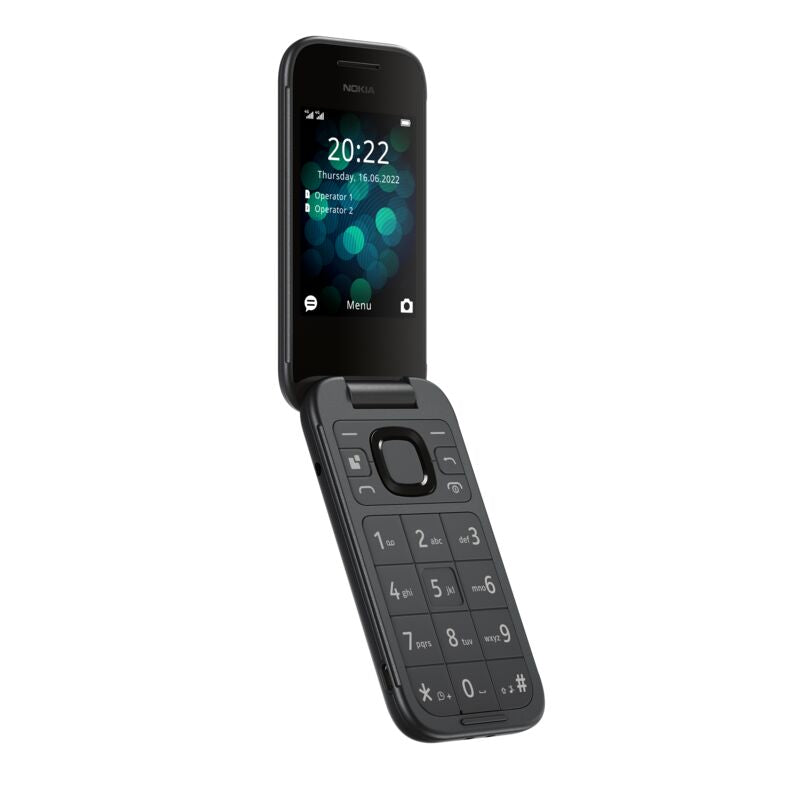 Nokia 2660 Flip 2.8" 128MB Mobile Phone - Black | 1GF011IPA1A01 from Nokia - DID Electrical