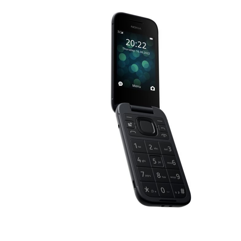 Nokia 2660 Flip 2.8" 128MB Mobile Phone - Black | 1GF011IPA1A01 from Nokia - DID Electrical