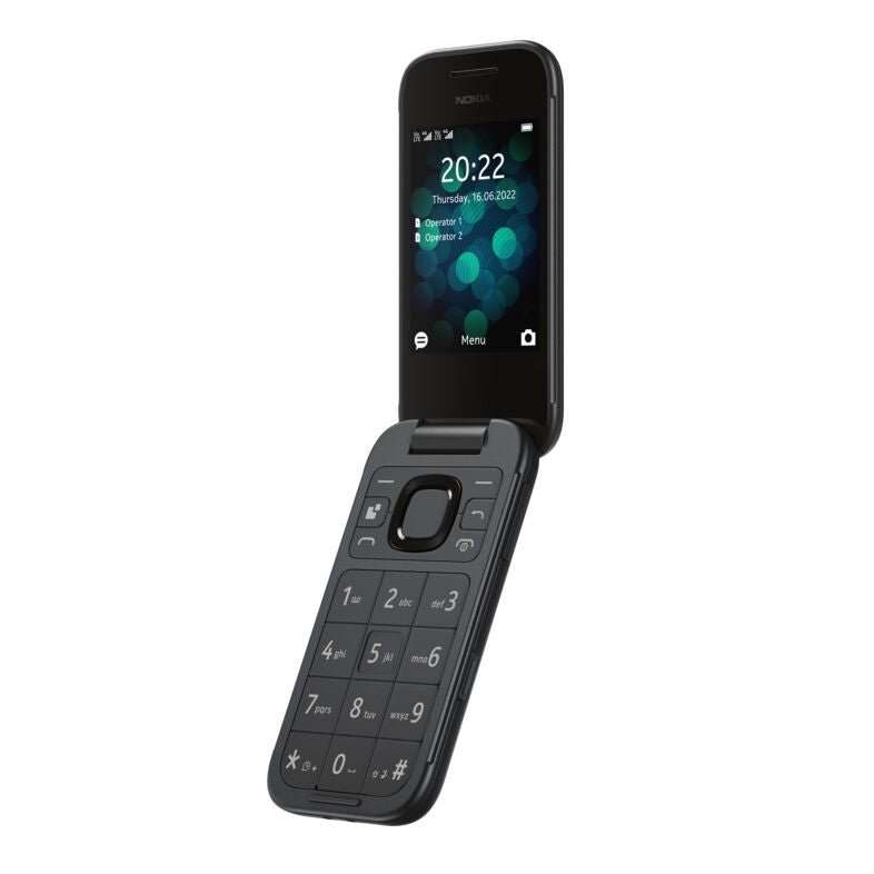 Nokia 2660 Flip 2.8" 128MB Mobile Phone - Black | 1GF011IPA1A01 from Nokia - DID Electrical