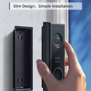 Eufy 1080P Wireless Video Doorbell Slim - Black | E8220311 from Eufy - DID Electrical