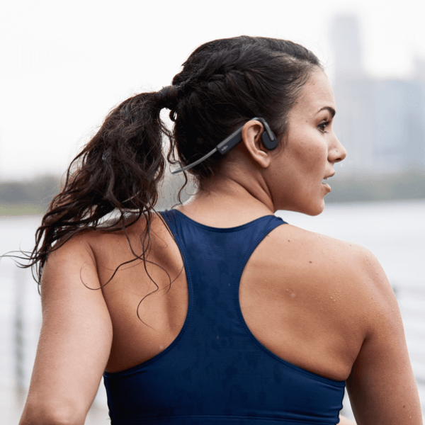 Aftershokz Openmove Open Ear Wireless Headphone - Slate Grey | 38-S661GY from Aftershokz - DID Electrical