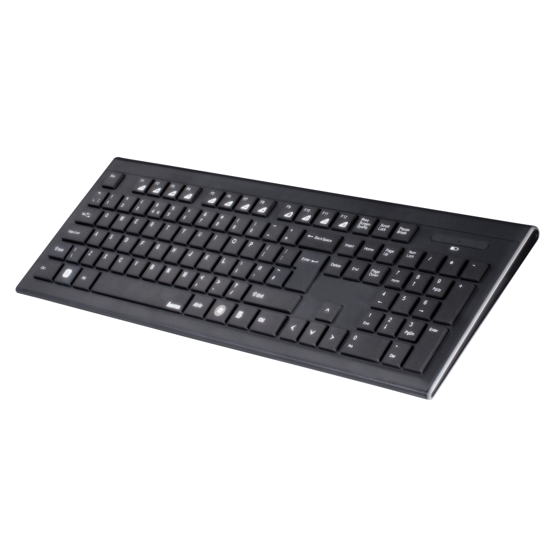 Hama Cortino Qwerty UK Wireless Keyboard & Mouse Set - Black | 398819 from Hama - DID Electrical