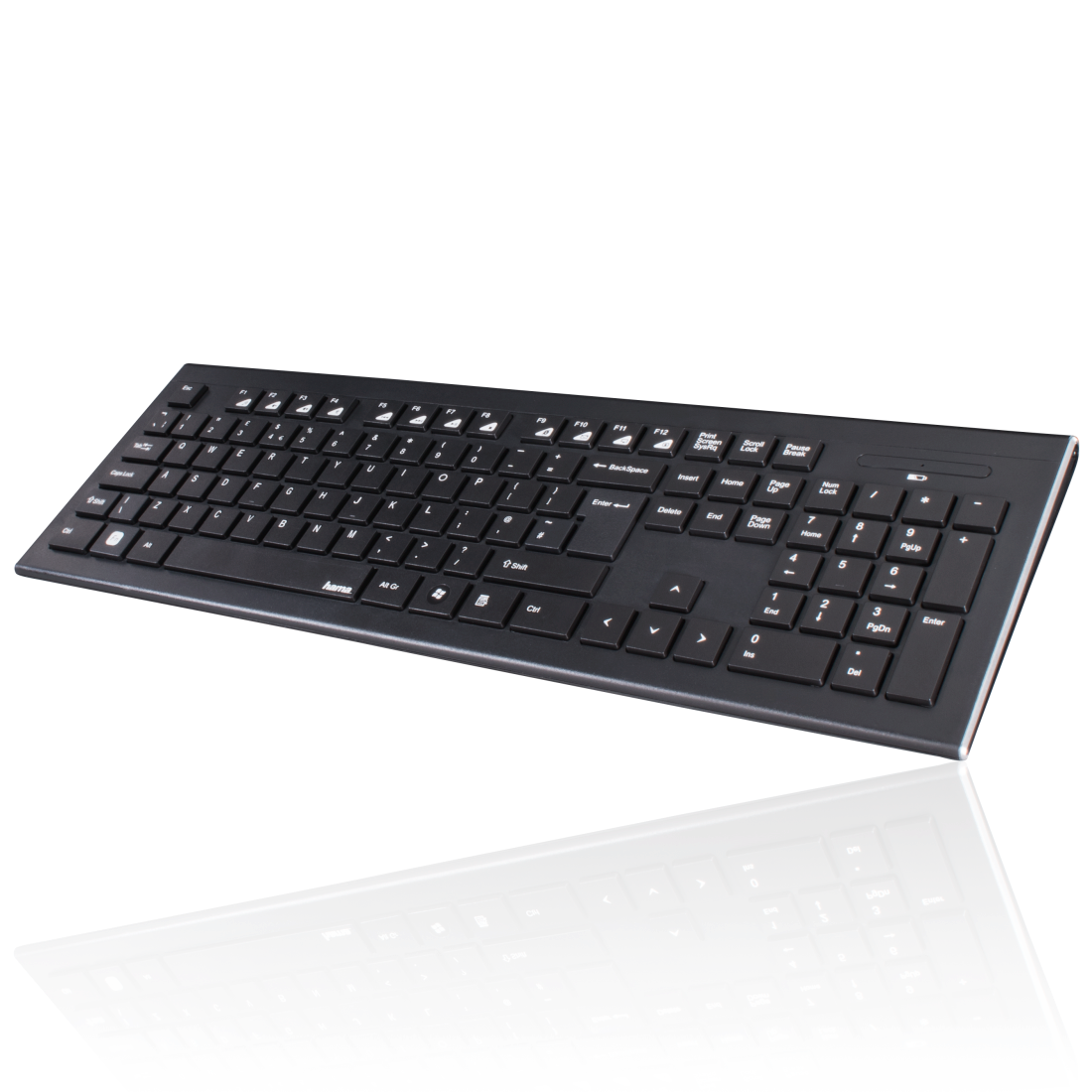 Hama Cortino Qwerty UK Wireless Keyboard & Mouse Set - Black | 398819 from Hama - DID Electrical