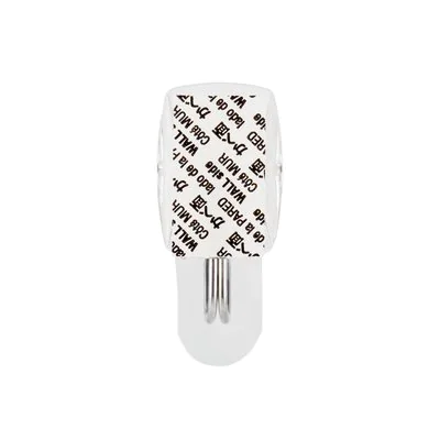 3M Command Small Wire Hook with Strip - White & Metal | 3M17067 (7671933534396)