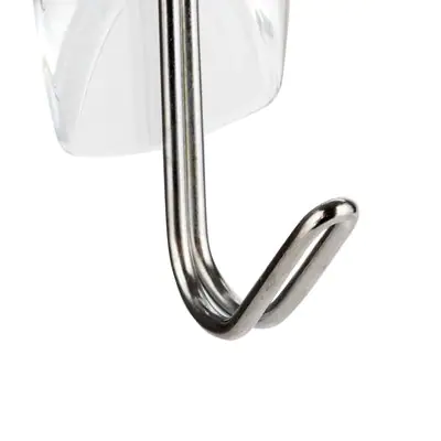 3M Command Small Wire Hook with Strip - White & Metal | 3M17067 (7671933534396)