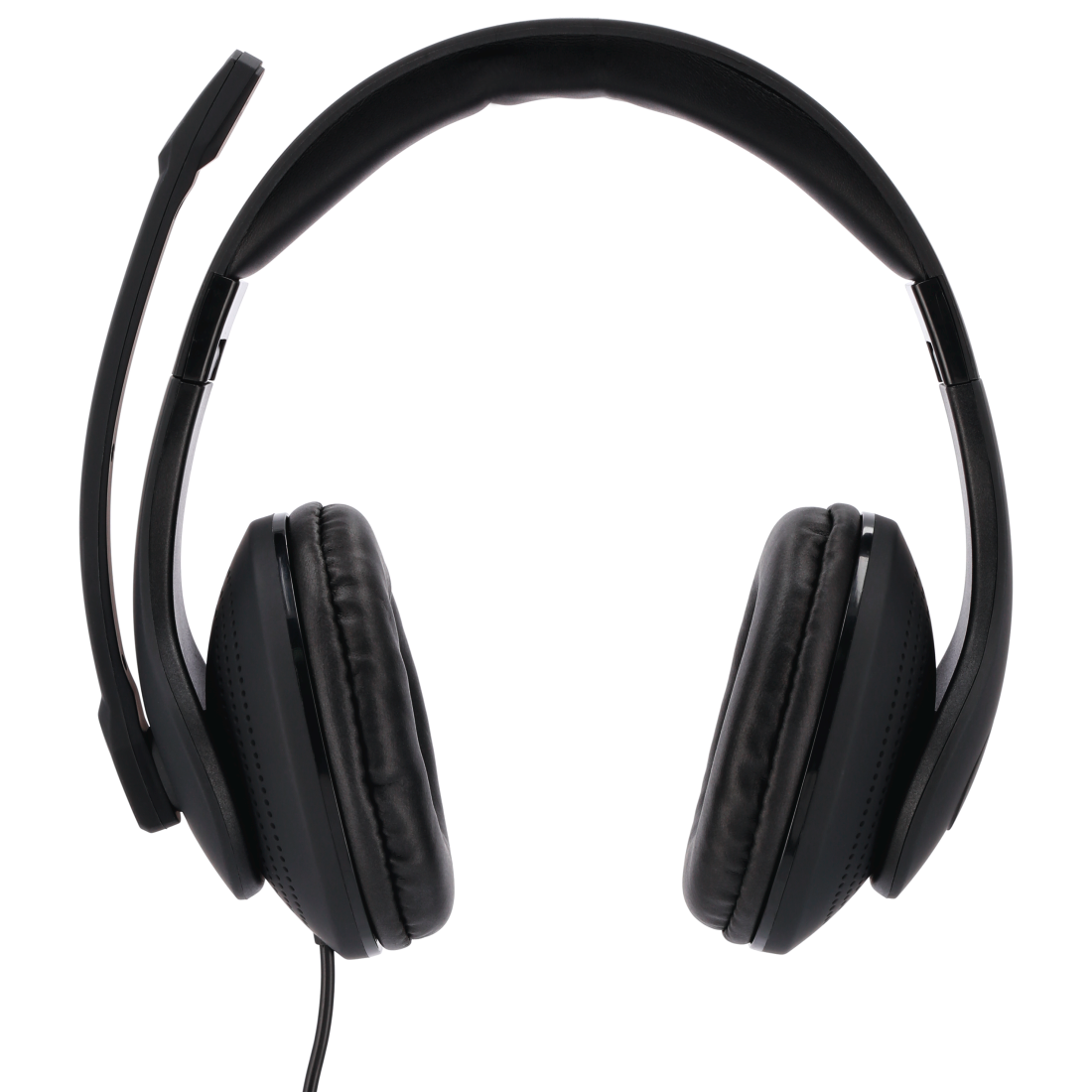 Hama HS-USB300 Over-Ear PC Office Stereo Headset - Black | 419682 from Hama - DID Electrical