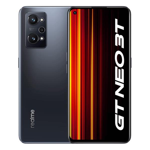 Realme GT Neo 3 6.62" 8GB/128GB Smartphone - Shade Black | 6045633 (7630029717692)