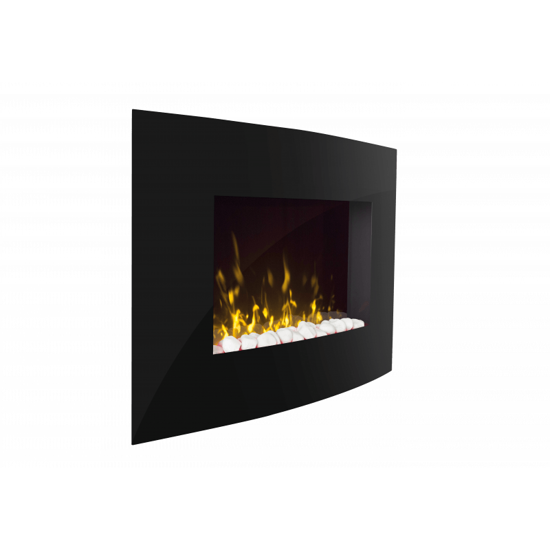 Dimplex Artesia Wall Mounted Electric Fire - Black | ART20 from Dimplex - DID Electrical