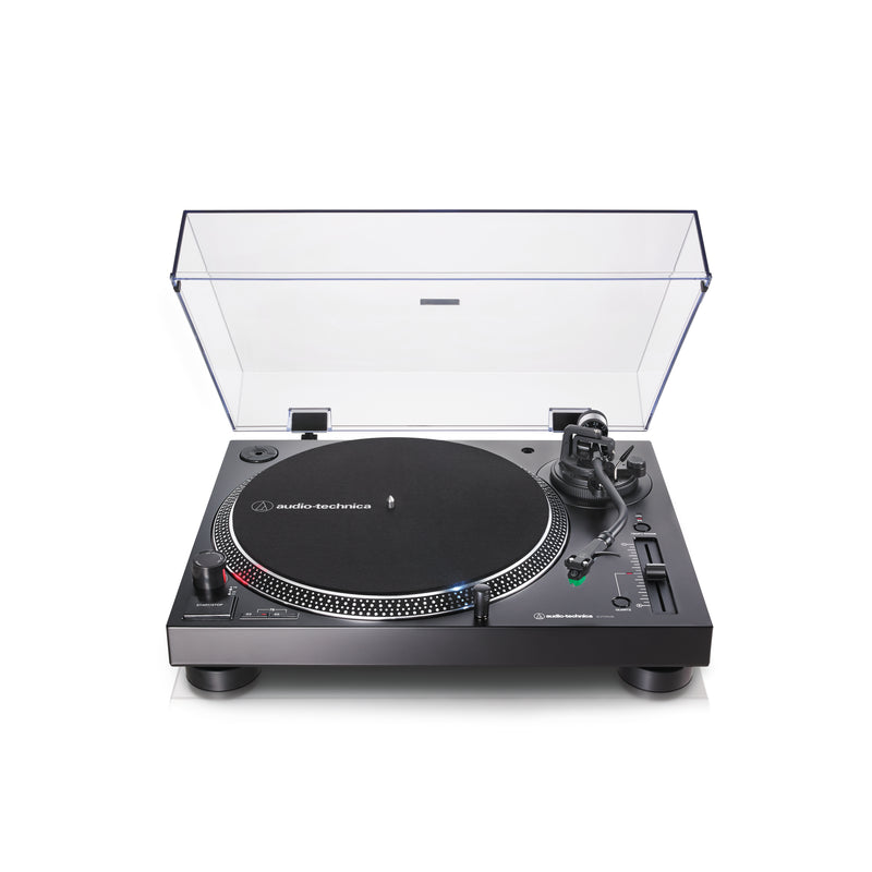 Audio Technica Fully Manual Direct Drive Turntable - Black | ATLP120XUSBHCBK (7576282726588)