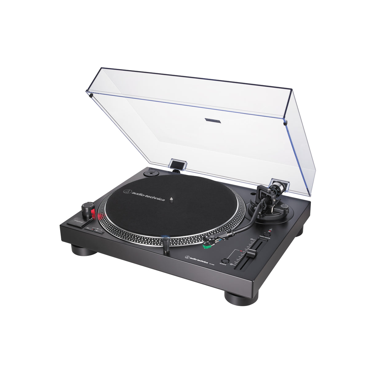 Audio Technica Fully Manual Direct Drive Turntable - Black | ATLP120XUSBHCBK (7576282726588)