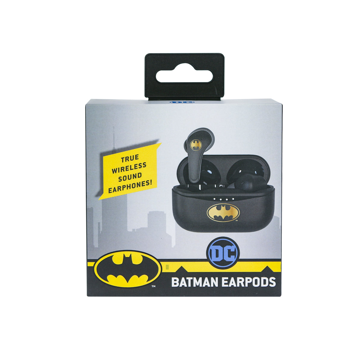 OTL DC Comics Batman TWS In-Ear Wireless Earbuds - Black | DC0857 from OTL - DID Electrical
