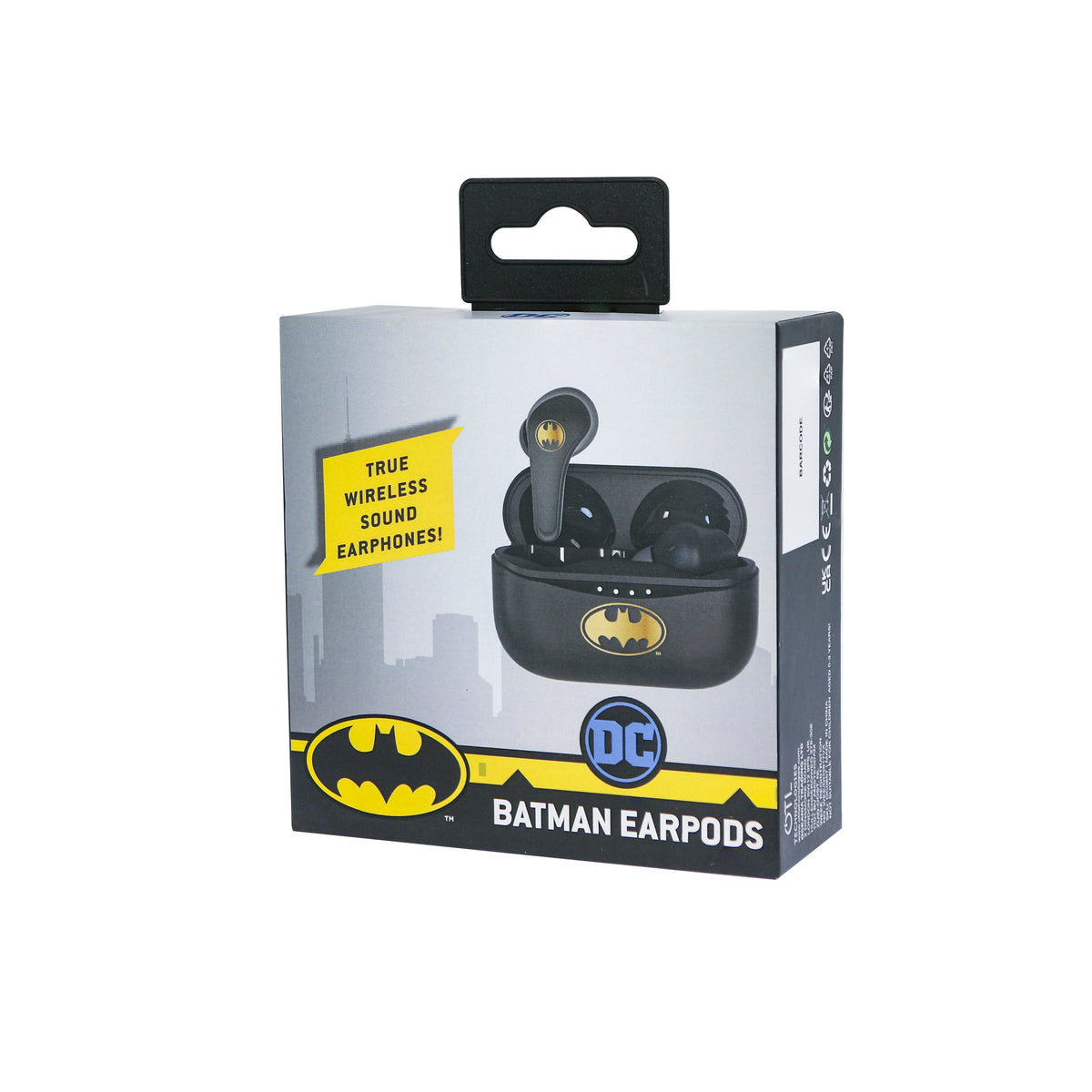 OTL DC Comics Batman TWS In-Ear Wireless Earbuds - Black | DC0857 from OTL - DID Electrical