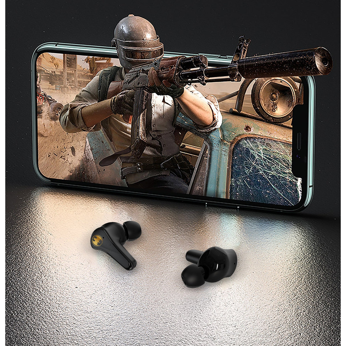 OTL DC Comics Batman TWS In-Ear Wireless Earbuds - Black | DC0857 from OTL - DID Electrical