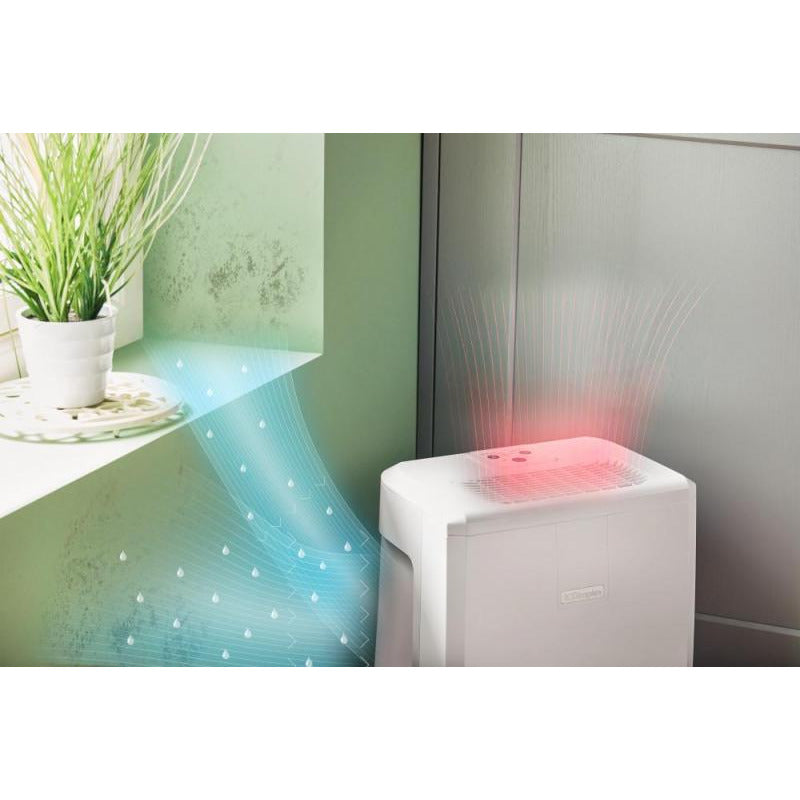 Dimplex 10L Freestanding Dehumidifier - White & Light Grey | EVERDRI10L from Dimplex - DID Electrical