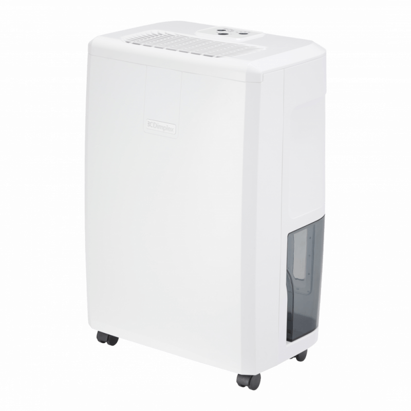 Dimplex 10L Freestanding Dehumidifier - White & Light Grey | EVERDRI10L from Dimplex - DID Electrical