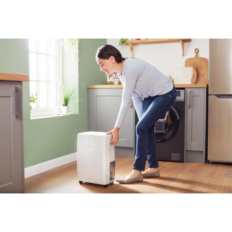 Dimplex 10L Freestanding Dehumidifier - White & Light Grey | EVERDRI10L from Dimplex - DID Electrical