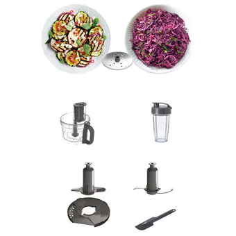 Kenwood 3L 1000W Multipro Express Food Processor - Satin Silver | FDP65.180SI from Kenwood - DID Electrical