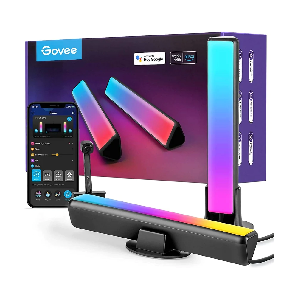 Govee DreamView P1 Light Bars - Black | H60542D1-OF-UK from Govee - DID Electrical