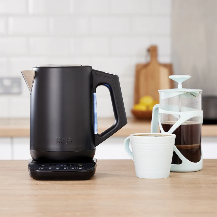Ninja Perfect Temperature 1.7L 3000W Electric Kettle - Black | KT200UK (7670672883900)
