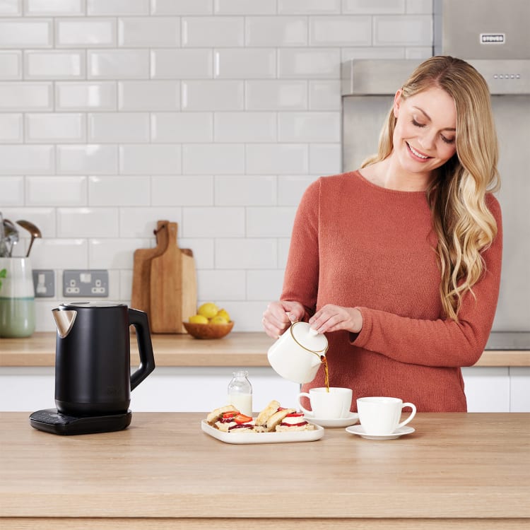 Ninja Perfect Temperature 1.7L 3000W Electric Kettle - Black | KT200UK (7670672883900)