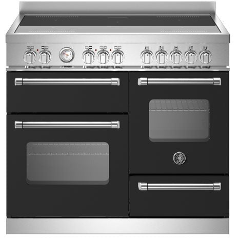 Bertazzoni Master 100CM Induction Top Electric Range Cooker - Nero Matt | MAS105I3ENEC from Bertazzoni - DID Electrical