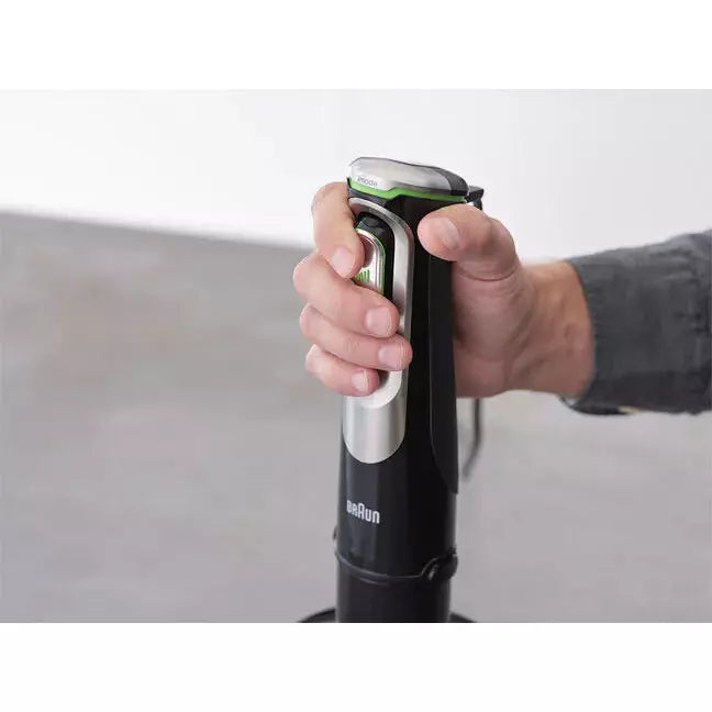Open Boxed/Ex-Display - Braun MultiQuick 9 1200W Hand Blender - Premium Black & Brushed Stainless Steel | MQ9135XI from Braun - DID Electrical