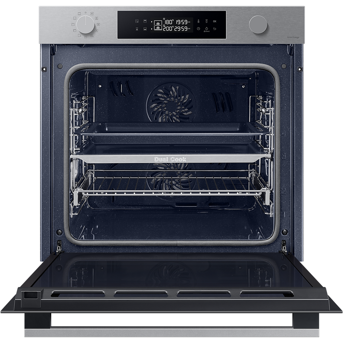 Samsung Series 4 76L Electric Smart Oven with Dual Cook - Stainless Steel | NV7B4430ZAS/U4 (7645101392060)